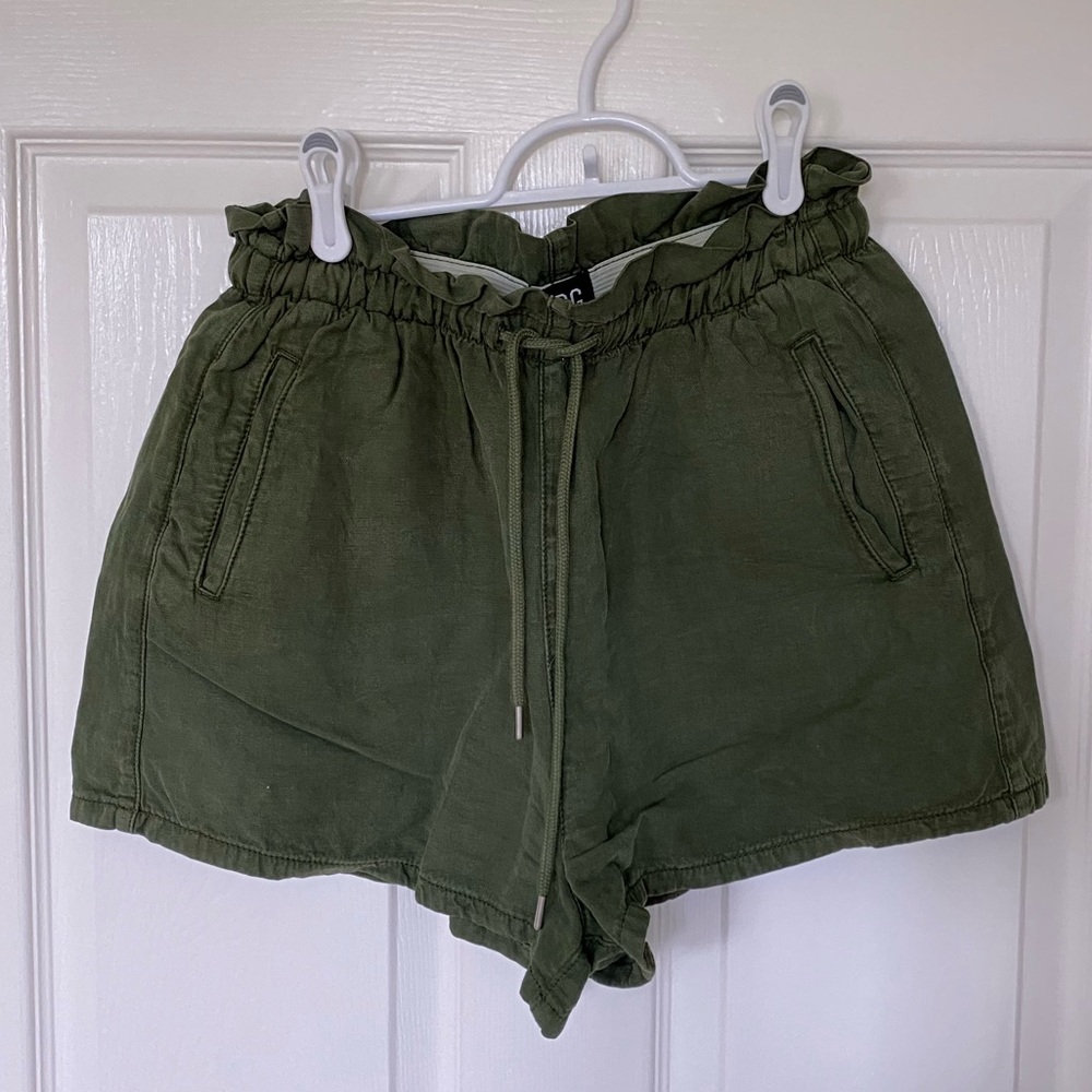 Urban Outfitters BDG Paperbag Green Shorts